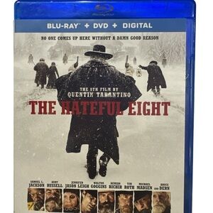 🎬 7 MOVIES/$50 – The Hateful Eight Blu-ray – Tarantino Classic
